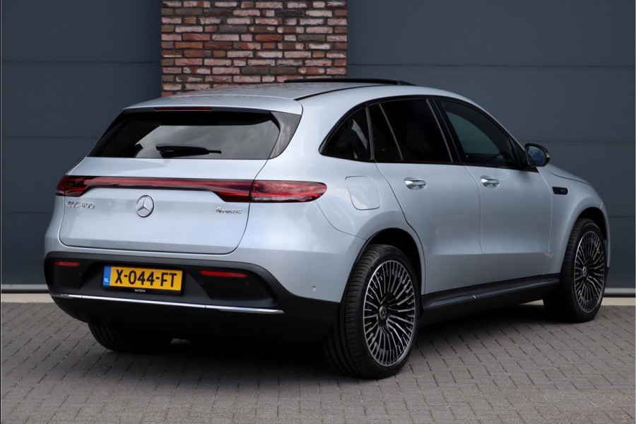 Mercedes-Benz EQC 400 4-MATIC AMG Line 80 kWh | ex BTW €47.500,- | Schuifdak | Distronic+ | Keyless Go | Surround Camera | Advanced Sound System | Multibeam LED | Air-Balance-pakket | Rijassistentiepakket |