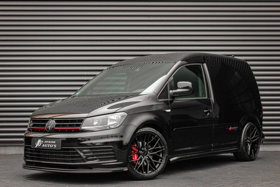 Volkswagen Caddy 2.0 TDI 185PK R_EDITION / TREKHAAK / LEDEREN BEKLEDING / SIDE BARS / BLACK EDITION / APPLE CARPLAY / TREKHAAK