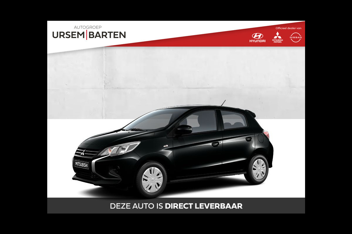 Mitsubishi Space Star 1.2 Active | VAN €20.470 voor €19.230 Jet Black