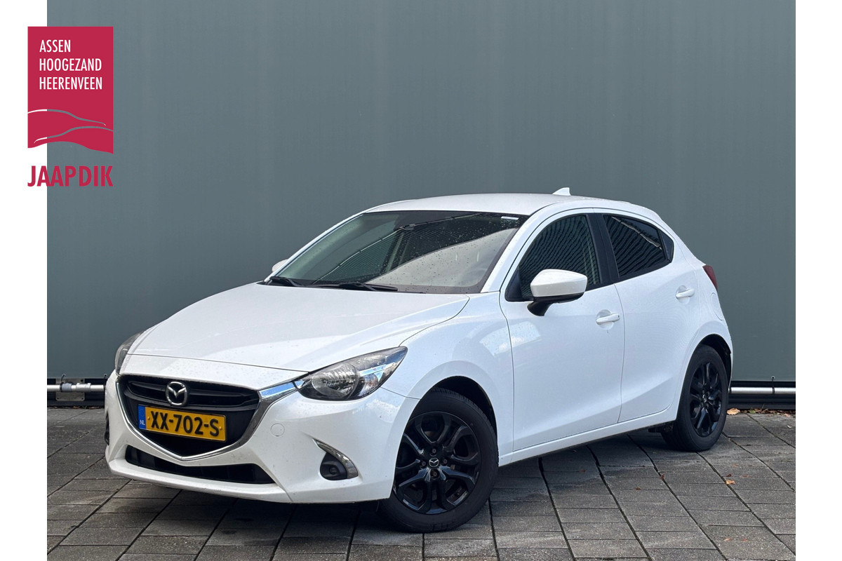 Mazda 2 BWJ 2019 | 1.5 90PK Skyactiv-G Sport Selected | Parkeer camera | Trekhaak | Navi | Airco | Lichtmetaal | PDC | Cruise |