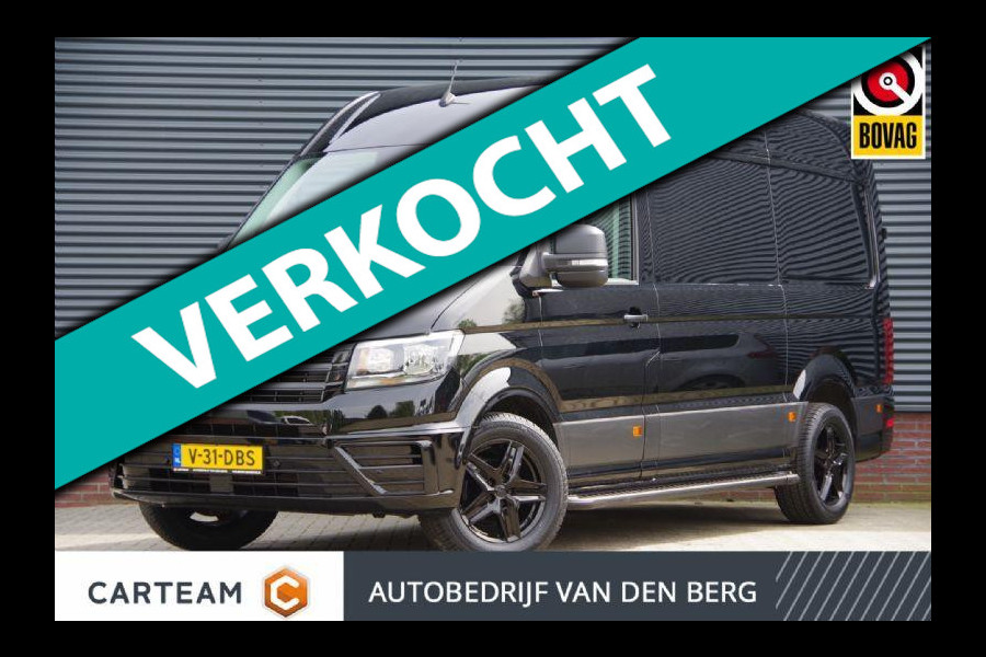 Volkswagen Crafter 35 2.0 TDI L3H3(L2H2) 177PK AUT. BLACK LINE, CRUISE CONTROL, STOELVERWARMING, AIRCO, PARKEERSENSOREN