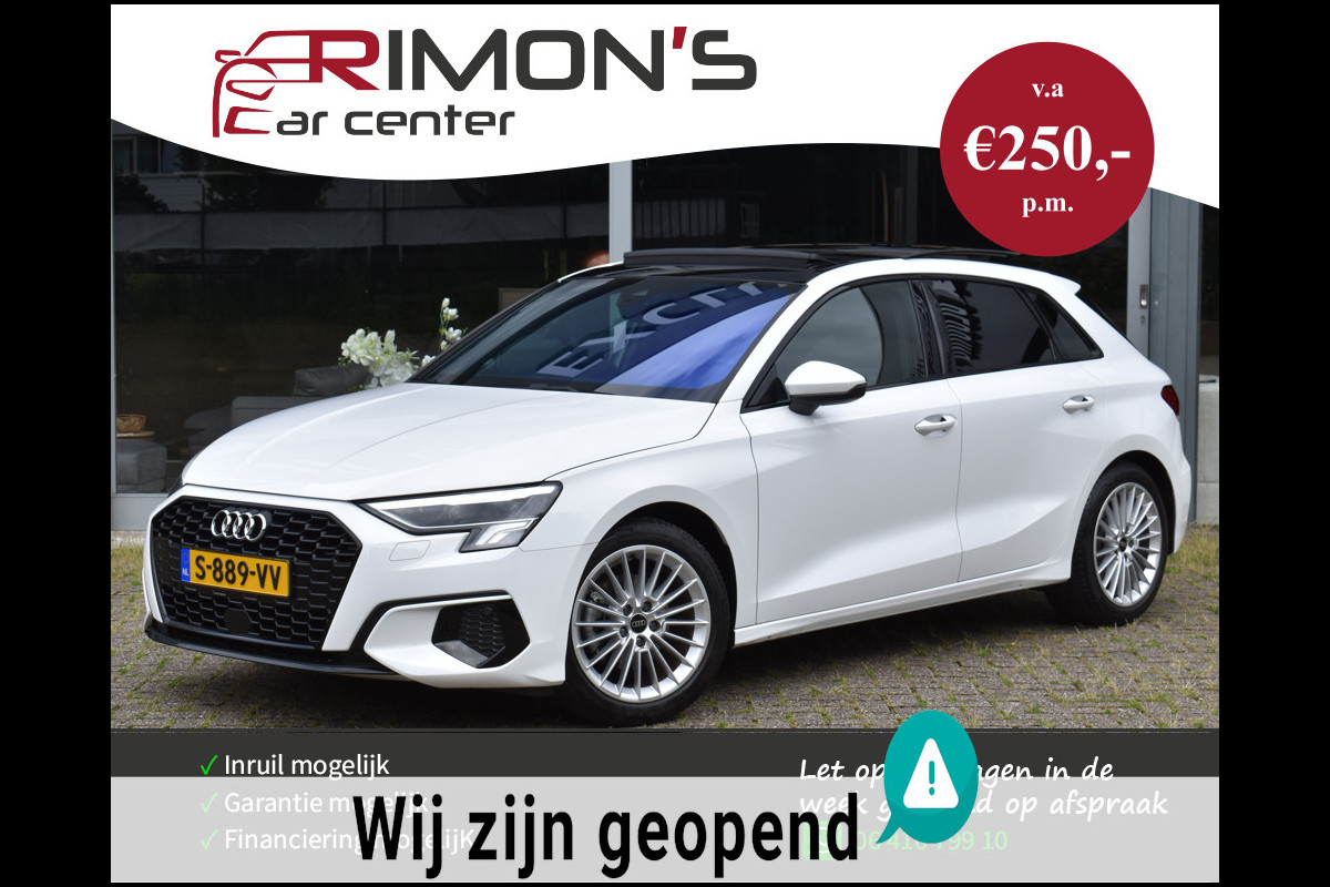 Audi A3 SPORTBACK 30 TFSI Advanced edition Pano navi Carplay