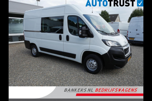 Peugeot Boxer 2.0 BlueHDI 130PK, L2H1, Pro, Dubbel Cabine, Airco