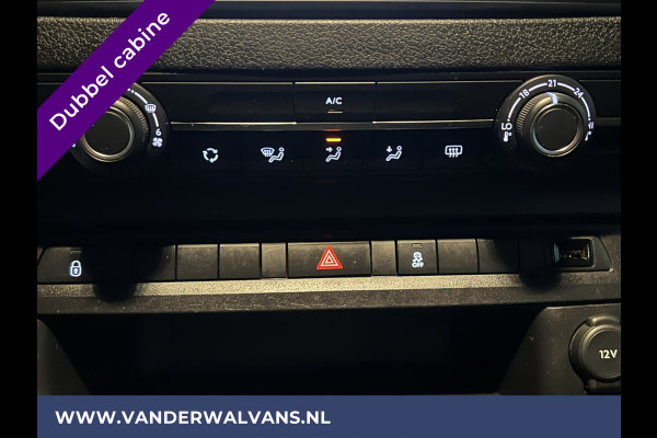 Peugeot Expert 2.0 BlueHDI 123pk L3H1 Dubbele cabine Euro6 Airco | Navigatie | Apple Carplay Android Auto, Cruisecontrol, Parkeersensoren, 5-Zits, Achterklep, 2500kg trekvermogen