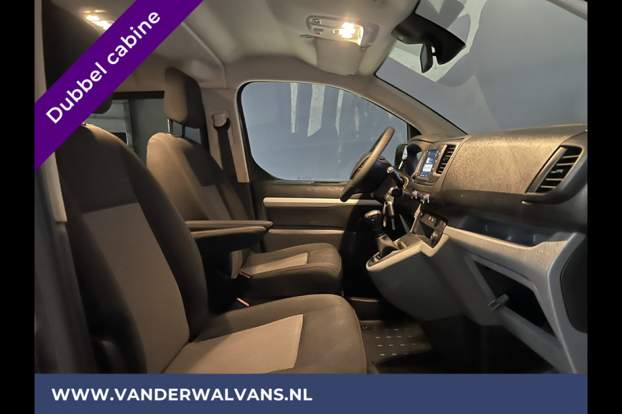 Peugeot Expert 2.0 BlueHDI 123pk L3H1 Dubbele cabine Euro6 Airco | Navigatie | Apple Carplay Android Auto, Cruisecontrol, Parkeersensoren, 5-Zits, Achterklep, 2500kg trekvermogen