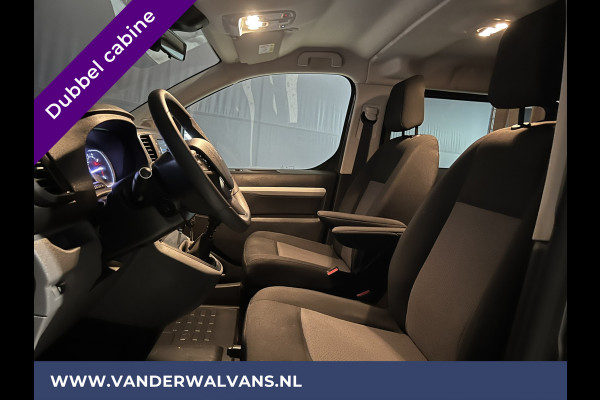 Peugeot Expert 2.0 BlueHDI 123pk L3H1 Dubbele cabine Euro6 Airco | Navigatie | Apple Carplay Android Auto, Cruisecontrol, Parkeersensoren, 5-Zits, Achterklep, 2500kg trekvermogen