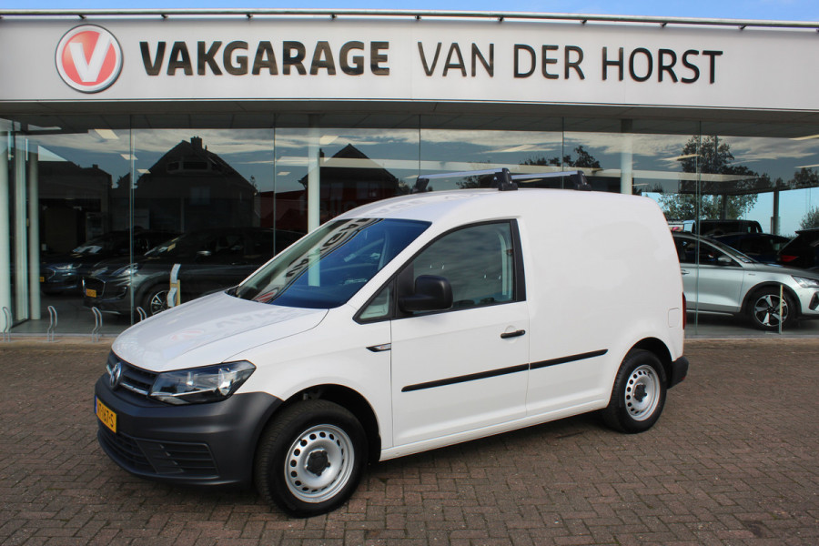 Volkswagen Caddy 2.0 TDI L1H1 BMT Trendline , 1e Eigenaar Airco, Cruise control , Trekhaak , Elek.ramen voor Elek.verstelbare spiegels , Laadruimte betimmering