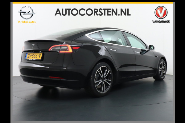 Tesla Model 3 SR+60kWh 325PK AutoPilot FSD.vb Leer PanoDak Adaptive cruise 18" Camera's Elektr.-Stuur+Stoelen+Spiegels+Geheugen+Easy-Entry+Ver Ecc Navigatiesysteem full map LED-a+v Comfortstoel(en) ACC Dual-ECC DAB Voorverwarmen interieur via App Keyless via Telefoonsleutel One-Pedal-Drive Origin. NLse auto !