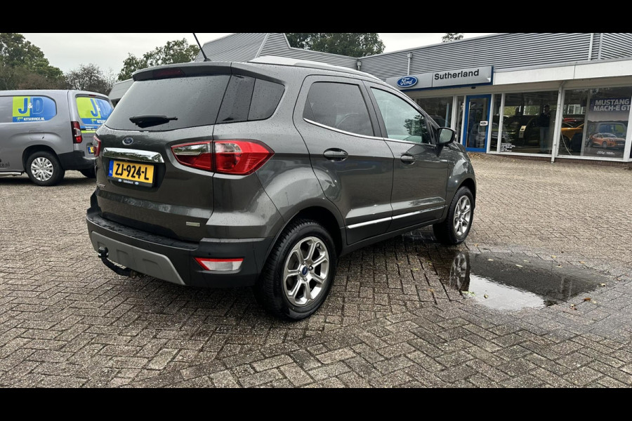 Ford EcoSport 1.0 EcoBoost Titanium 125pk Trekhaak | Stoelverwarming | Navigatie | Cruise control | Privacy glas