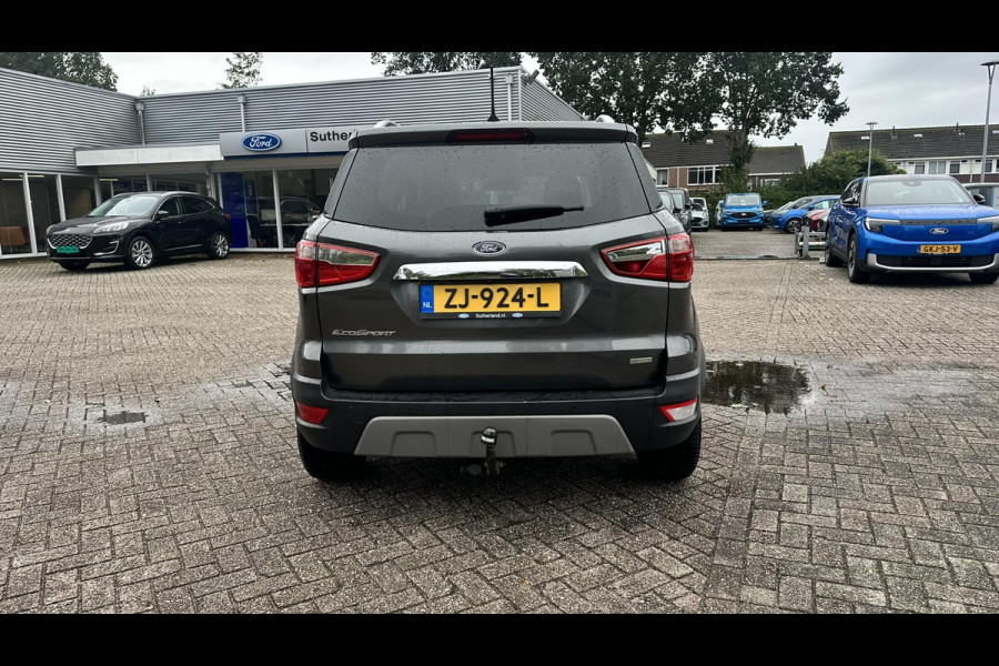 Ford EcoSport 1.0 EcoBoost Titanium 125pk Trekhaak | Stoelverwarming | Navigatie | Cruise control | Privacy glas