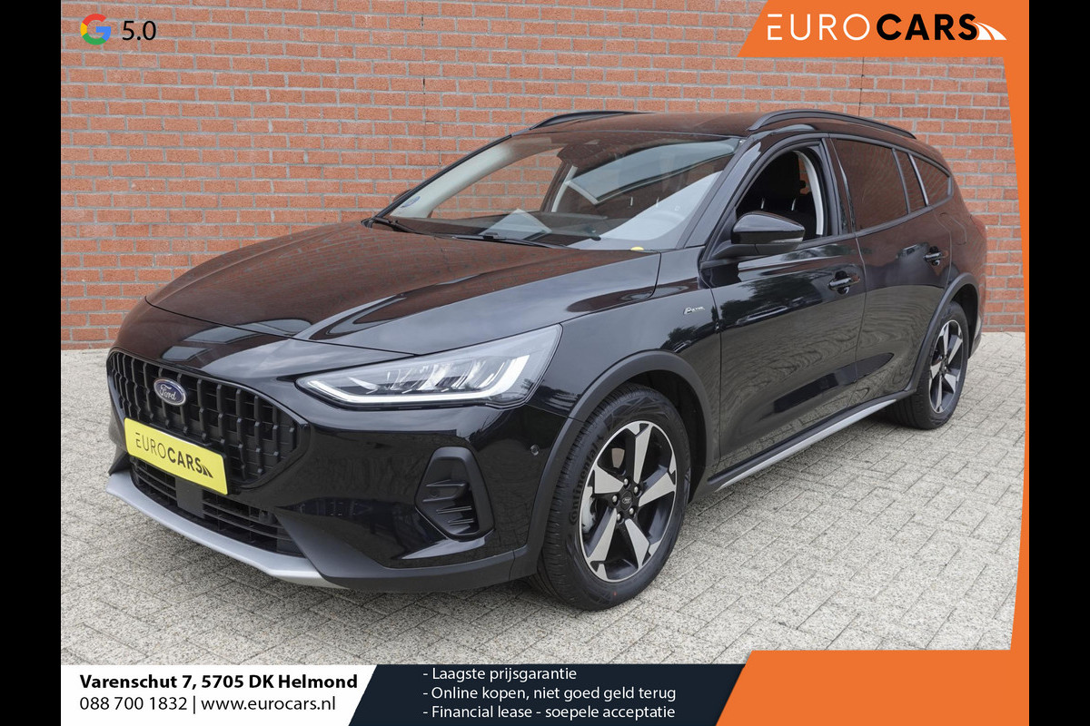 Ford FOCUS Wagon 1.0 EcoBoost 155pk Hybrid Active X Navigatie Climate Control Camera Parkeer sensoren B&O Dab Led Lichtmetalen velgen