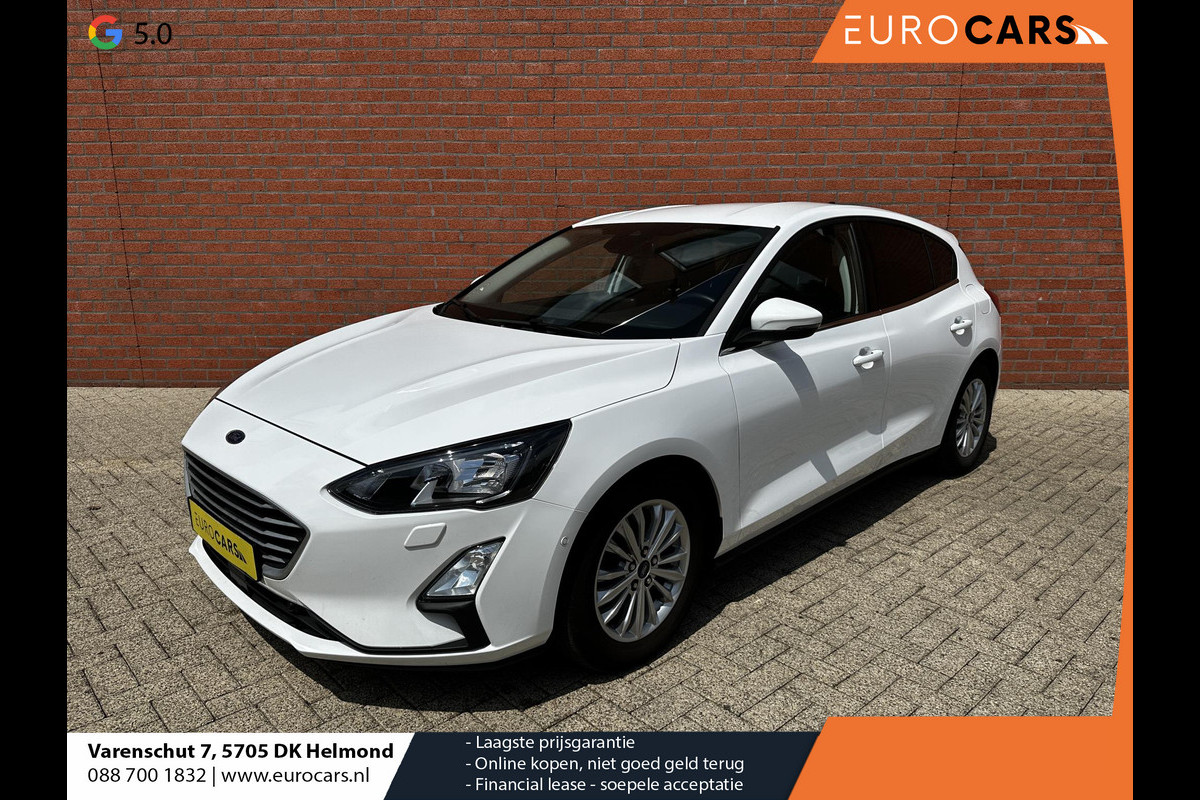 Ford Focus 1.0 EcoBoost 125pk MHEV Titanium Navigatie Apple Carplay/Android Auto Parkeersensoren Camera Cruise Control Blind Spot Assist Stoel- en stuurverwarming Getinte ramen Climate Control