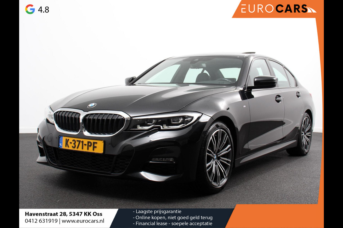 BMW 3 Serie 318i High Executive Edition M-Pakket Clima control Navigatie carplay cruise control lichtmetalen velgen schuifkantel dak PDC rondom