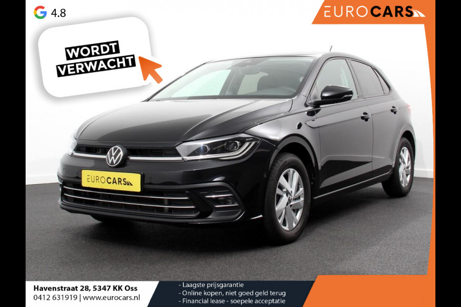 Volkswagen Polo 1.0 TSI 110pk DSG Style | Navigatie | Apple Carplay/ Android Auto | Parkeersensoren | Adaptive Cruise Control | Blind Spot Assist | Stoelverwarming | Ledverlichting | Climate Control