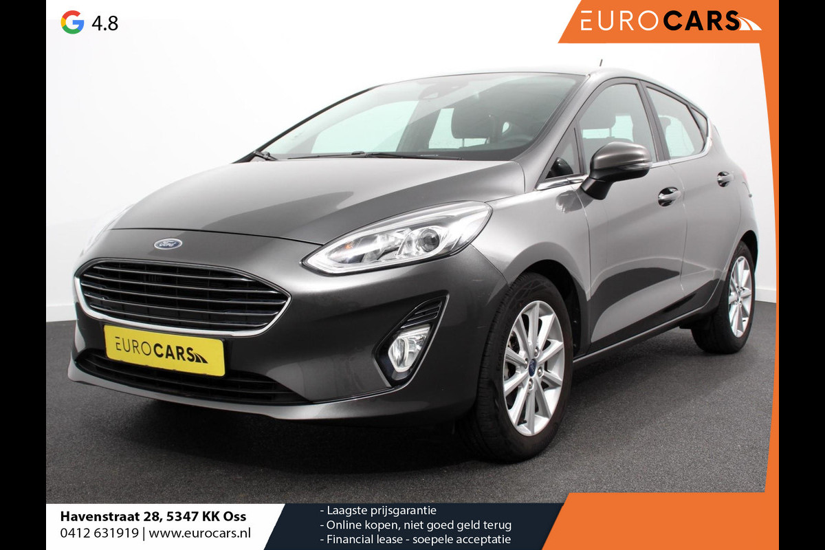 Ford Fiesta 1.0 EcoBoost 125pk Titanium | Navigatie | Apple Carplay/Android Auto | Parkeersensor achter | Cruise Control | Stoel-en stuurverwarming | Verwarmde voorruit | Climate Control