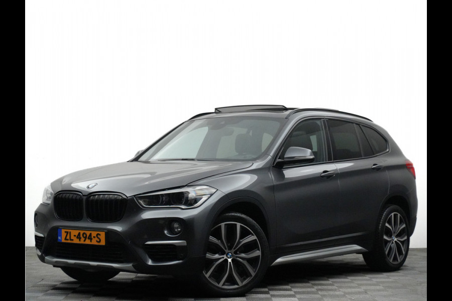 BMW X1 sDrive18i Aut7 High Executive M-sport (panodak,leer,xenon,headup,sfeerverlichting)