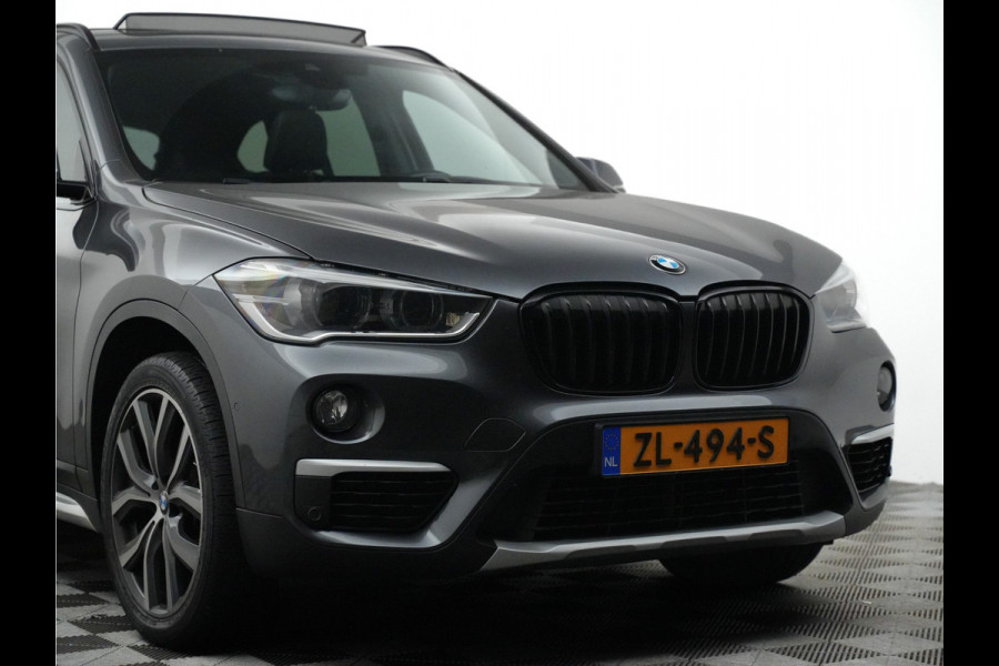 BMW X1 sDrive18i Aut7 High Executive M-sport (panodak,leer,xenon,headup,sfeerverlichting)