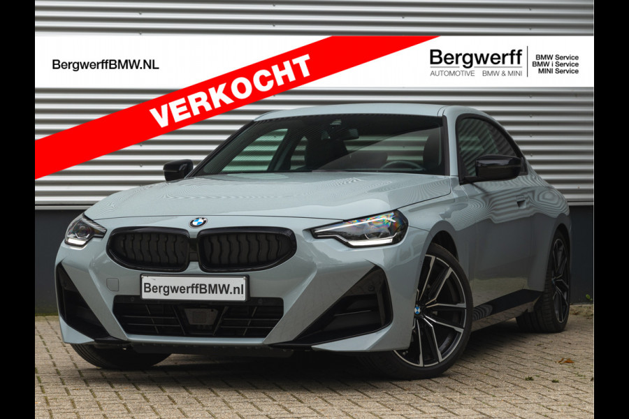 BMW 2 Serie Coupé 220i M-Sport - Widescreen - Camera - Stuurwiel Verwarmd - Hifi - Shadowline