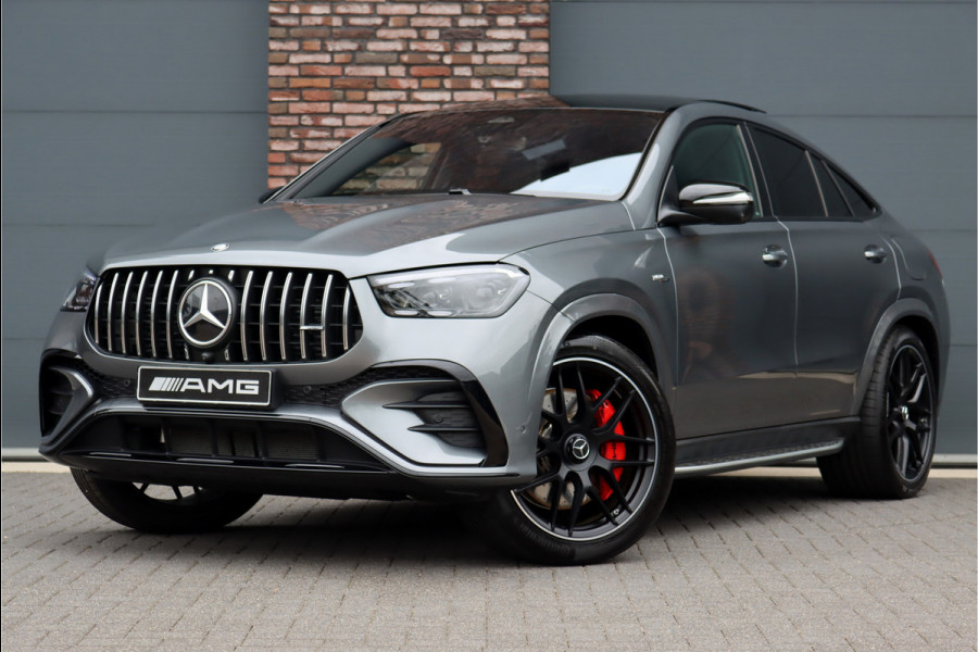 Mercedes-Benz GLE Coupé AMG 53 Hybrid 4MATIC+ Premium+ Aut9 | Luchtvering | Distronic Pro | Memory | Trekhaak | Stoelventilatie | HUD | Verwarmd Stuurwiel | Burmester | Soft-Close | Exclusief Leder |