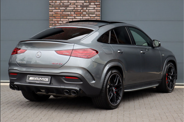 Mercedes-Benz GLE Coupé AMG 53 Hybrid 4MATIC+ Premium+ Aut9 | Luchtvering | Distronic Pro | Memory | Trekhaak | Stoelventilatie | HUD | Verwarmd Stuurwiel | Burmester | Soft-Close | Exclusief Leder |