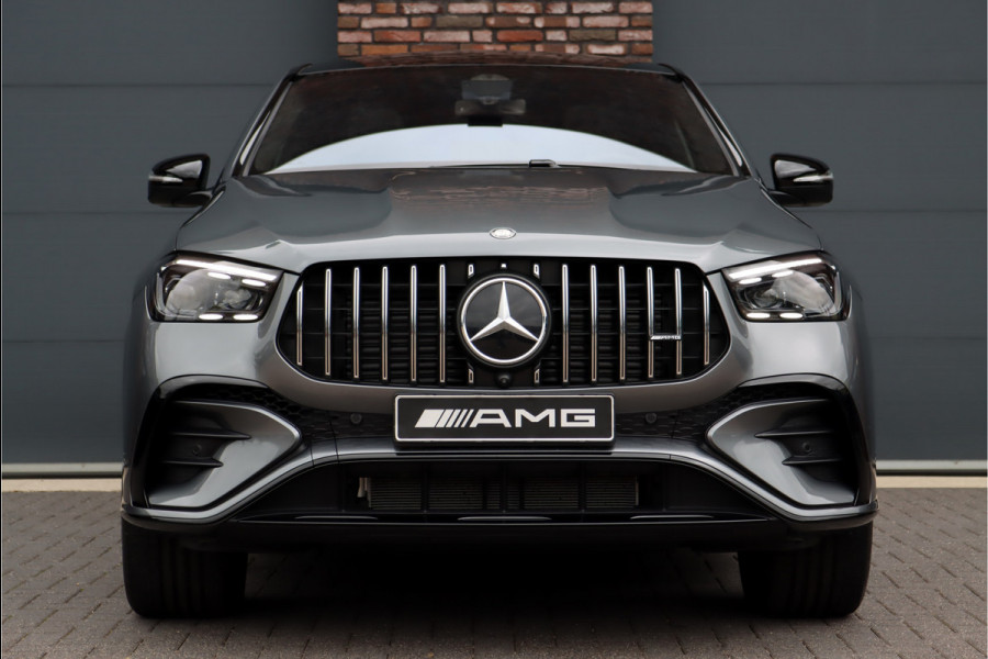 Mercedes-Benz GLE Coupé AMG 53 Hybrid 4MATIC+ Premium+ Aut9 | Luchtvering | Distronic Pro | Memory | Trekhaak | Stoelventilatie | HUD | Verwarmd Stuurwiel | Burmester | Soft-Close | Exclusief Leder |