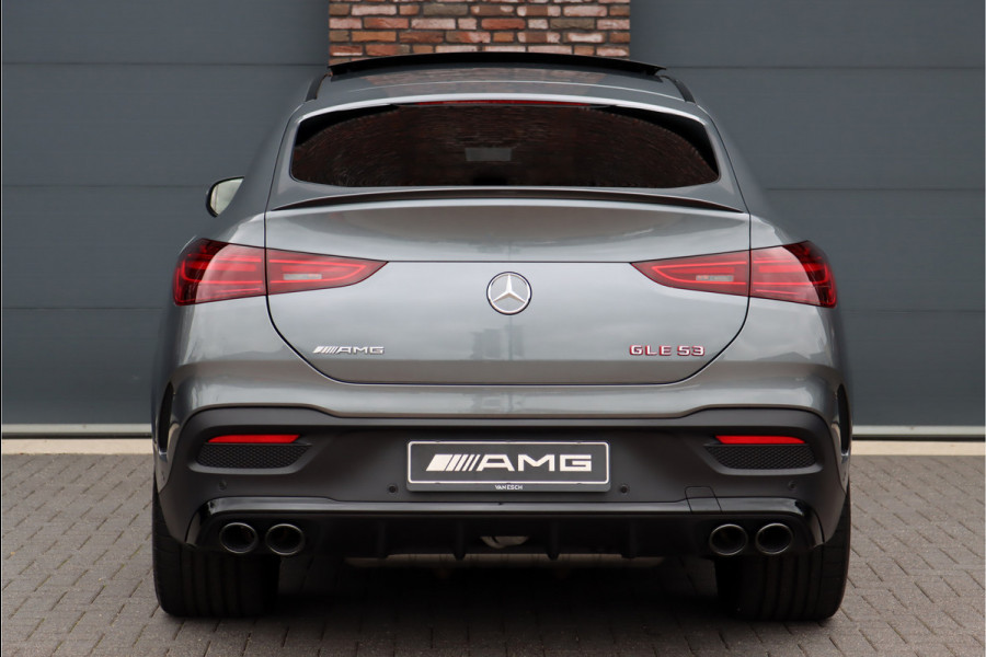 Mercedes-Benz GLE Coupé AMG 53 Hybrid 4MATIC+ Premium+ Aut9 | Luchtvering | Distronic Pro | Memory | Trekhaak | Stoelventilatie | HUD | Verwarmd Stuurwiel | Burmester | Soft-Close | Exclusief Leder |