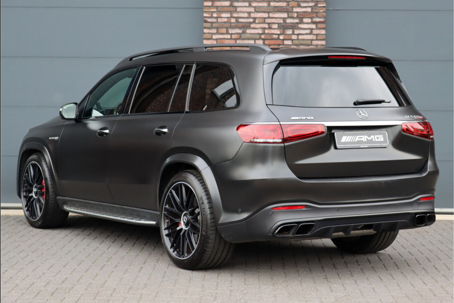 Mercedes-Benz GLS AMG 63 4MATIC+ Premium+ Aut9 | Airmatic | Distronic+ | Panoramadak | MBUX Tablet | Massage | Carbon | Stoelventilatie | Verwarmd Stuurwiel | AMG Drive Unit |