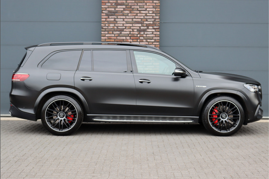 Mercedes-Benz GLS AMG 63 4MATIC+ Premium+ Aut9 | Airmatic | Distronic+ | Panoramadak | MBUX Tablet | Massage | Carbon | Stoelventilatie | Verwarmd Stuurwiel | AMG Drive Unit |