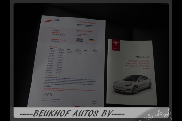 Tesla Model 3 Standard RWD Plus 325Pk Panodak Leer Autopilot