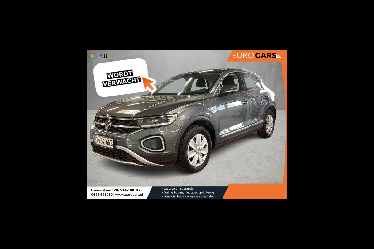 Volkswagen T-Roc 1.5 TSI 150pk DSG Style | Navigatie | Apple Carplay/Android Auto | Climate Control | Camera | Dab | Adaptive Cruise Control | Parkeer Sensoren | Digitale Cockpit | Electrische kofferbak