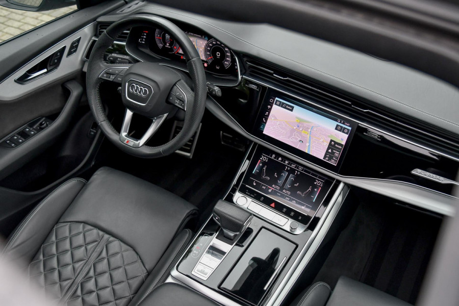 Audi Q8 50 TDI quattro Pro Line S. RS stoelen, Softcl, Pano, 360 3D, Memory, Stuurvw, Luchtv, ACC, B&O, CarPlay!