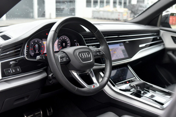 Audi Q8 50 TDI quattro Pro Line S. RS stoelen, Softcl, Pano, 360 3D, Memory, Stuurvw, Luchtv, ACC, B&O, CarPlay!