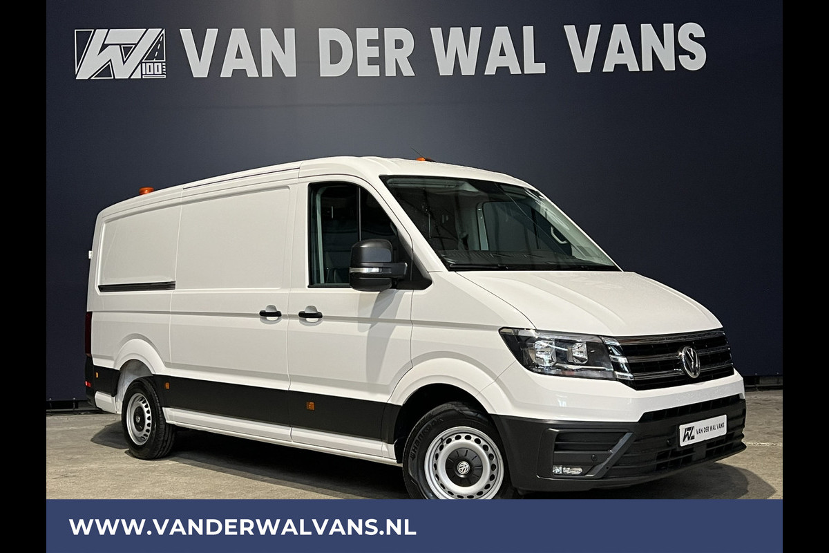 Volkswagen Crafter 2.0 TDI 141pk L3H2 L2H1 Euro6 Airco | Apple Carplay | Cruisecontrol Android Auto, Parkeersensoren, Stoelverwarming, Bijrijdersbank, 3000kg trekvermogen