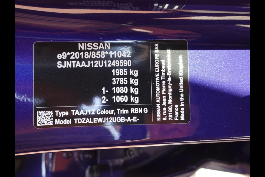 Nissan QASHQAI 1.3 MHEV Xtronic N-Connecta Automaat | Navigatie | Apple Carplay/Android Auto | Climate Control | Dab | Led | Camera 360 | Adaptive Cruise control