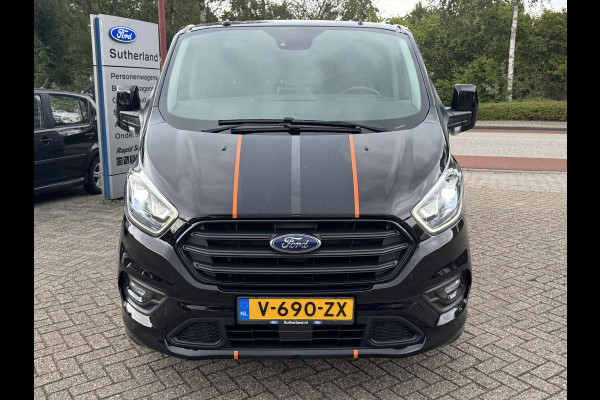 Ford Transit Custom 310 2.0 TDCI L2H1 Sport SCI 170pk | Trekhaak | Stoelverwarming | Achteruitrijcamera | Houten laadvloer | 3 zits | Dealer onderhouden