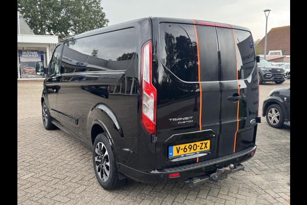 Ford Transit Custom 310 2.0 TDCI L2H1 Sport SCI 170pk | Trekhaak | Stoelverwarming | Achteruitrijcamera | Houten laadvloer | 3 zits | Dealer onderhouden