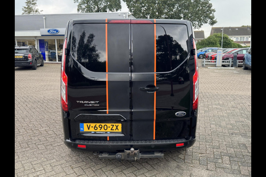 Ford Transit Custom 310 2.0 TDCI L2H1 Sport SCI 170pk | Trekhaak | Stoelverwarming | Achteruitrijcamera | Houten laadvloer | 3 zits | Dealer onderhouden