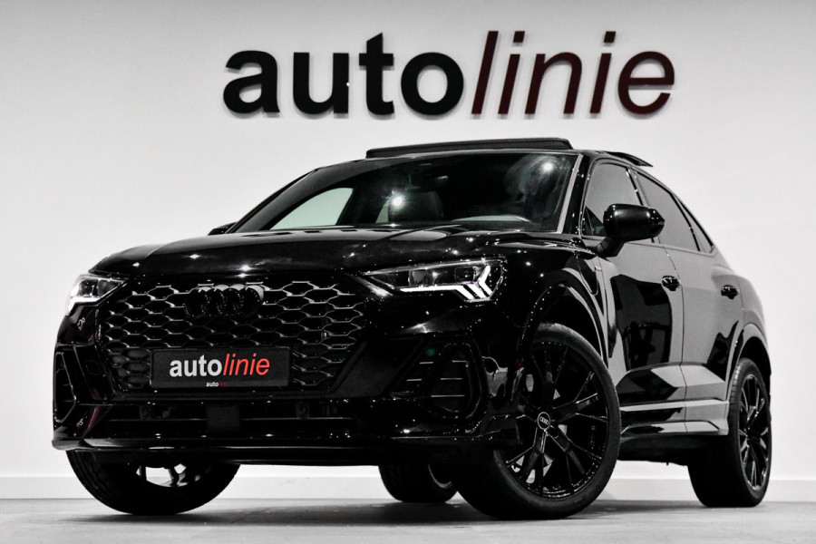 Audi Q3 Sportback 45 TFSI e S-Line. BTW, Pano, Dodeh, Camera, Trekhaak, Matrix, 20'', CarPlay!