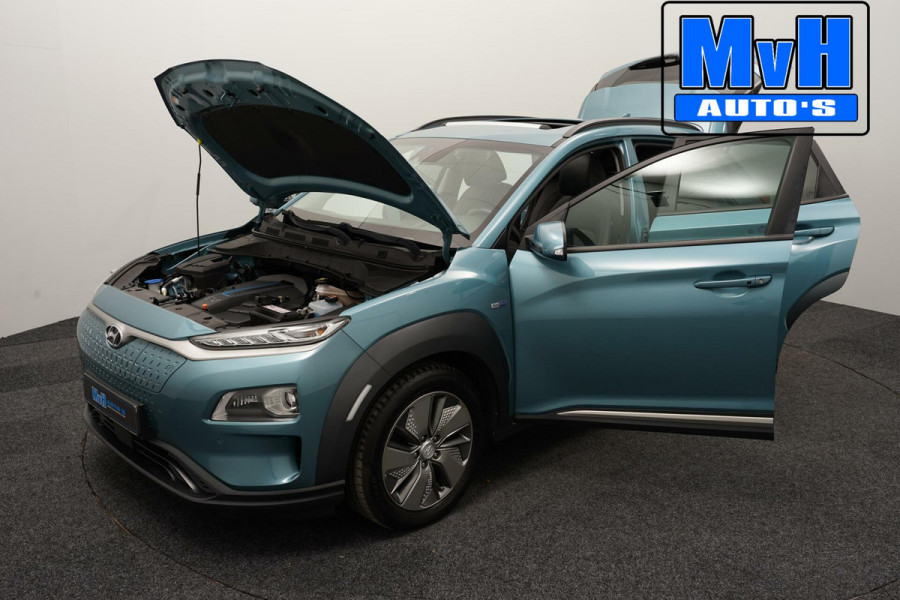 Hyundai Kona EV Premium 64 kWh|SCHUIFDAK|TREKHAAK|WARMTEPOMP