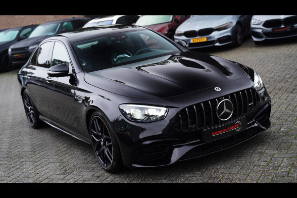 Mercedes-Benz E-Klasse AMG 63 S 4MATIC+ | Schaalstoelen | incl BTW | Panorama | Edition 1 | Gele stiksels | Carbon Edition | ACC