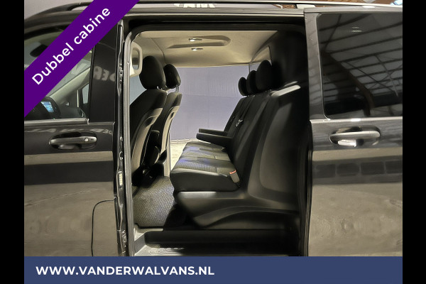 Mercedes-Benz Vito 116 CDI 164pk Automaat L2H1 Dubbele Cabine Euro6 Fabrieksgarantie Airco | 2x zijdeur | Camera | Apple Carplay 2500kg Trekhaak, Android Auto, Cruisecontrol, Parkeersensoren, LED, 5-zits