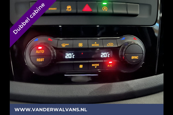 Mercedes-Benz Vito 116 CDI 164pk Automaat L2H1 Dubbele Cabine Euro6 Fabrieksgarantie Airco | 2x zijdeur | Camera | Apple Carplay 2500kg Trekhaak, Android Auto, Cruisecontrol, Parkeersensoren, LED, 5-zits