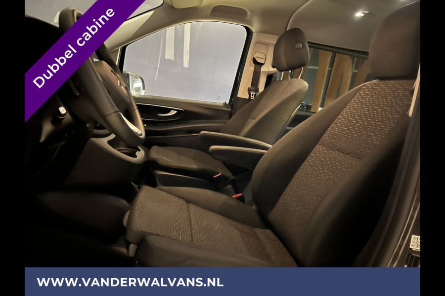 Mercedes-Benz Vito 116 CDI 164pk Automaat L2H1 Dubbele Cabine Euro6 Fabrieksgarantie Airco | 2x zijdeur | Camera | Apple Carplay 2500kg Trekhaak, Android Auto, Cruisecontrol, Parkeersensoren, LED, 5-zits