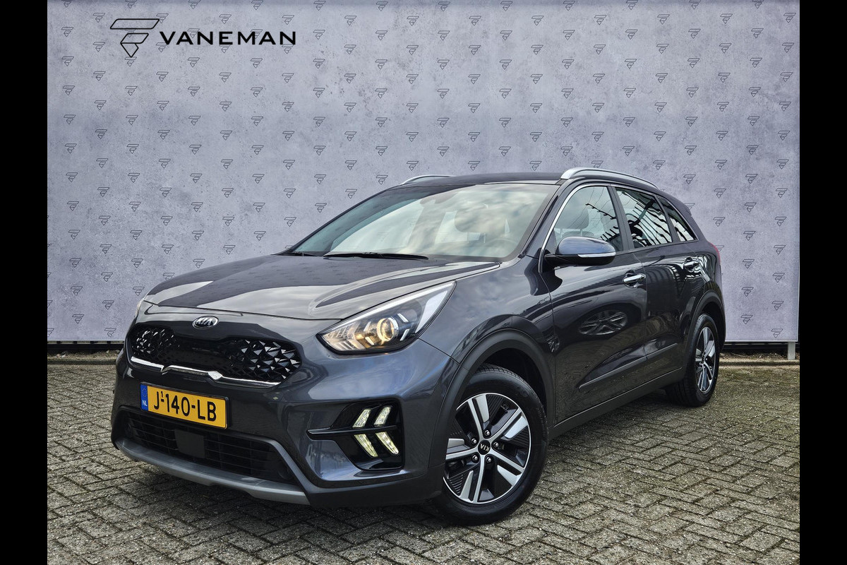 Kia Niro 1.6 GDi Hybrid DynamicLine Automaat | Camera | Navi | H-Leder | Clima | Apple CarPlay/Android Auto | 16" Velgen | PDC | Cruise | LED |