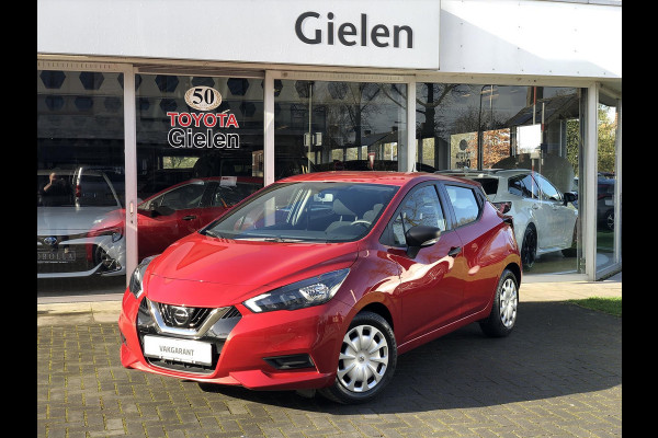 Nissan Micra 1.0 IG-T 92pk Visia + | Climate control, Stoelverwarming, Bluetooth, USB, Snelheidsbegrenzer, Lichtsensor