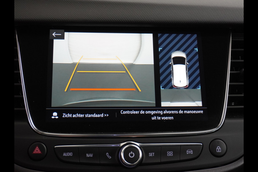 Opel Crossland T131PK Automaat Android Auto Apple Carplay Ecc Navi DAB+ Bluetooth PDC 360-Camera Lane-assist Cruise Control Auto-dim. Spiegel L Voorruit Verwarming Regen-licht sensor ESP Isofix Connected Apps Zeer Compleet!