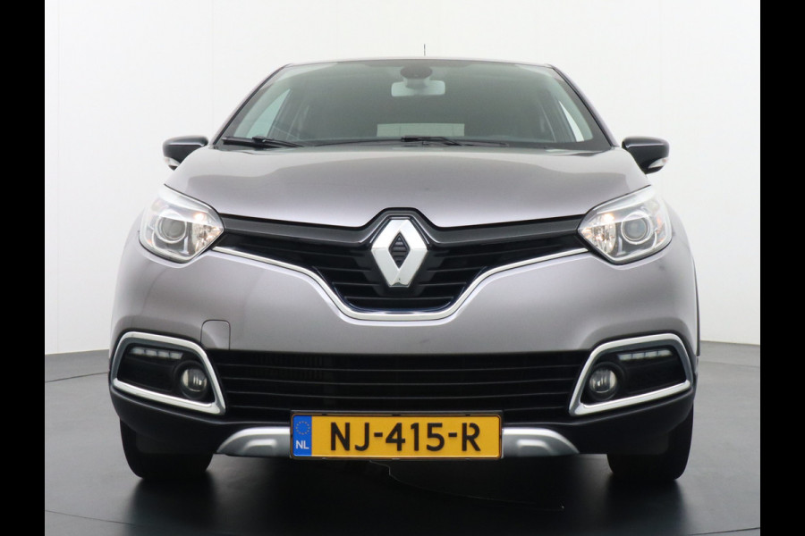 Renault Captur T120 pk AUT.6 Navi Camera Trekhaak PDC ECC MultiMedia R-Link+TouchScreen Keyless-Open/Start 17"LM Leer Stoel-verwarmd LED 1.2 TC ESP Hill-Holdf Isofix DAB Elektr.Verwarmde/Verstelbare/inklapbare-Spiegels Licht+Regensensor EBD ChroomPack LED Adaptive Mistlampen  Pack Look Automaat ESM VoiceCommand CruiseContr. Orig.NLse auto