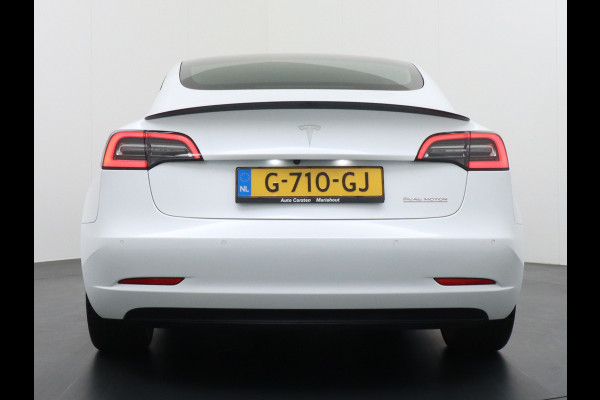 Tesla Model 3 Performance 513pk 0-100 3,4 sec. 20" FSD-vb. AutoPilot Carbon Spoiler Premium-HiFi Pano.dak Camera Leer Adaptive-Cruise+Stop&Go  4wd Rode Remklauwen Premium Audio Veel grip door 4WD vierwielaandrijving.  Origineel Nederlandse auto ! Orig.NL auto  1e eigenaar