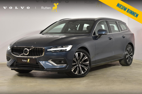 Volvo V60 B3 177PK Automaat Plus Bright / Driver assist / Moritz lederen bekleding / Elektrische stoelen / DAB+ / Google Navigatie