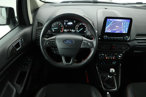 Ford EcoSport 1.0 EcoBoost ST-Line Black | Stoel & Stuurverwarming | Trekhaak | Bang & Olufsen | Carplay | Half leder | PDC